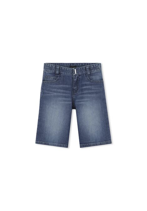 Jeans In Denim Blu Con Stampa GIVENCHY KIDS | H30721Z10